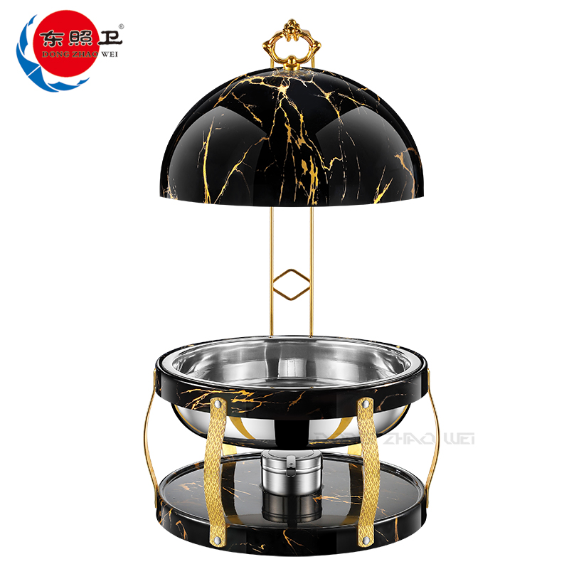 New Arrivals Chafers Catering Black Luxury Chafing Dish with Hanging ...